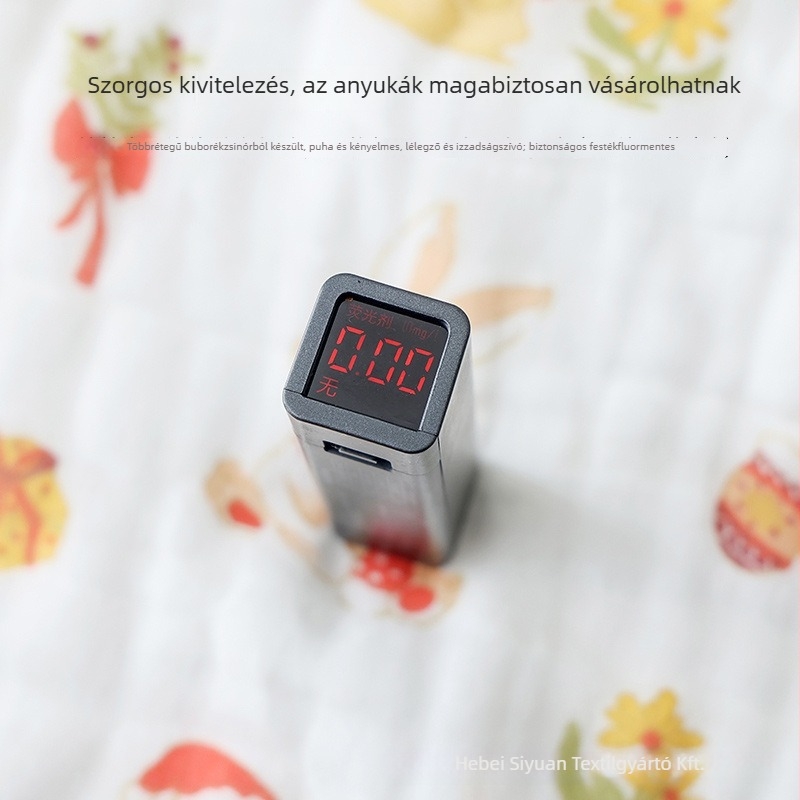 Csecsemő nyári hálózsák, 100% pamut, ujjak nélküli, 200 g töltetű pamut, karikatúra dizájn