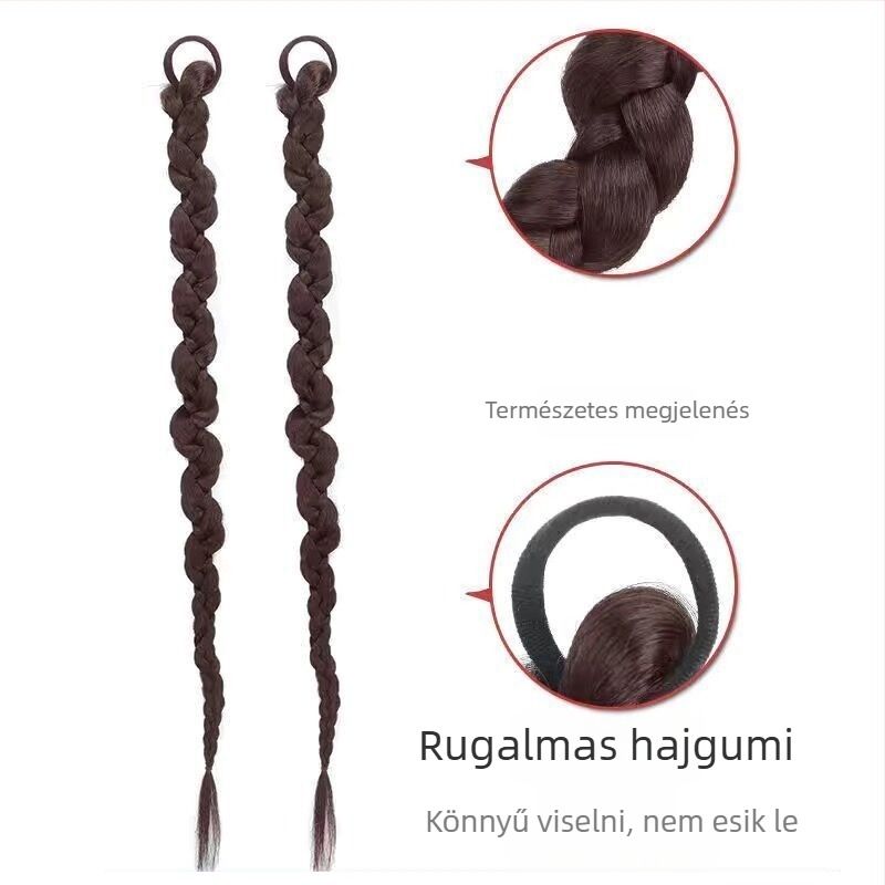 Paróka pónifarokkal – magas hőmérsékletű huzal, hosszú copf stílus, színezés hő nélkül, Filigree dance