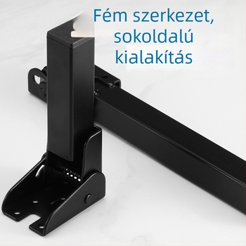 Összecsukható fém asztallábak – modern egyszerű stílus, ideális íróasztalokhoz, ágyakhoz és kempingasztalokhoz