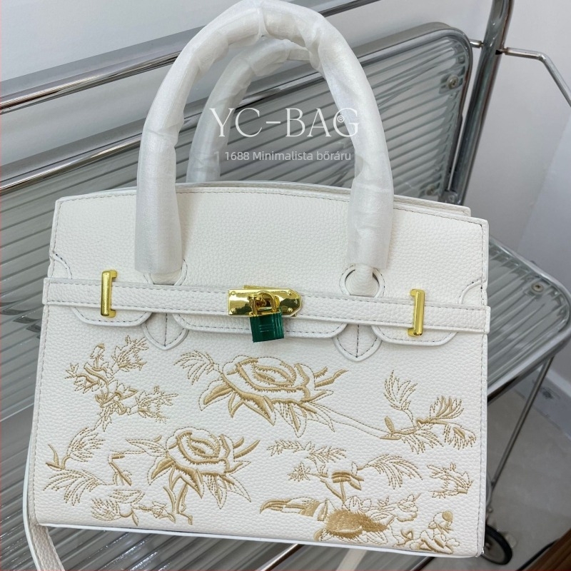 YC városi minimalist PU kézitáska laptopzsebbel, vízszintes téglalap alakú, cipzáros nyitás