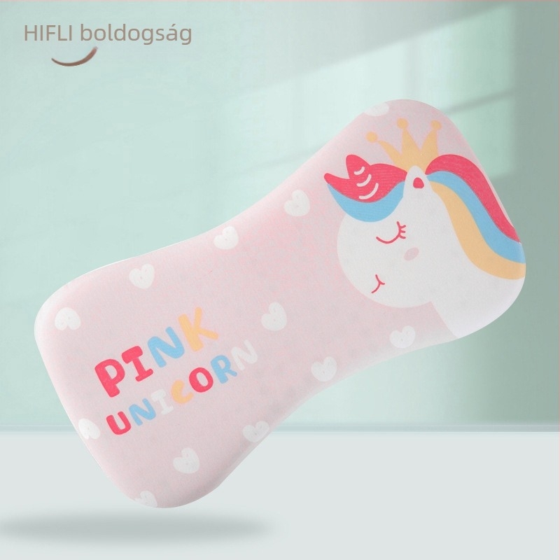 Baba nyakpárna, lélegző, rajzfilm-stílusú, poliészter rost, megfelelő a 0–1 éves újszülötteknek