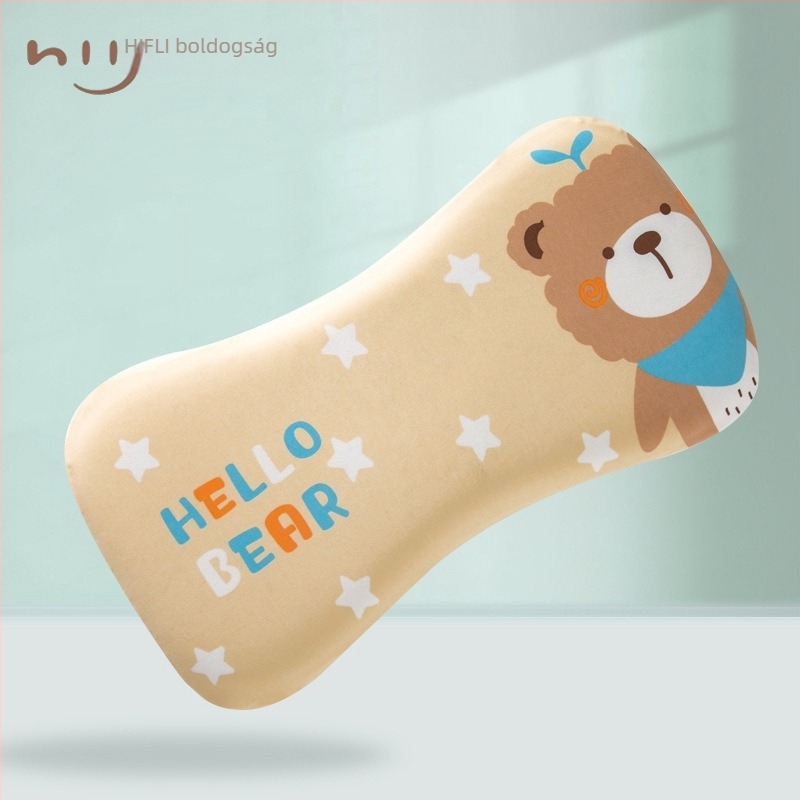 Baba nyakpárna, lélegző, rajzfilm-stílusú, poliészter rost, megfelelő a 0–1 éves újszülötteknek