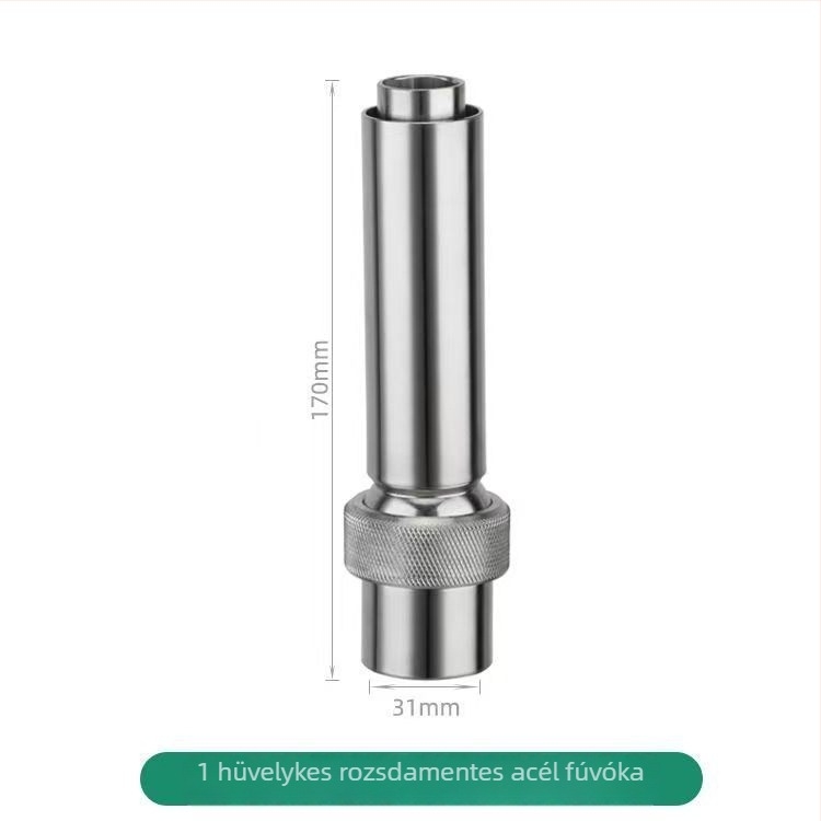 Réz és rozsdamentes acél Jade oszlopos száraz kertiszökőkút, tó- és vízparti tájhoz, egyetlen lyukú közvetlen befecskendezés