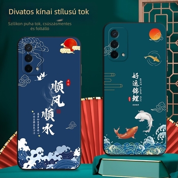 OPPO A935G telefontok, ütésálló, szilikon, matt felület, fekete