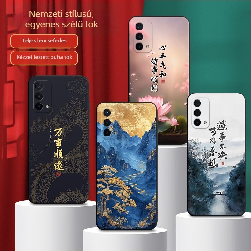 OPPO A935G telefontok, ütésálló, szilikon, matt felület, fekete