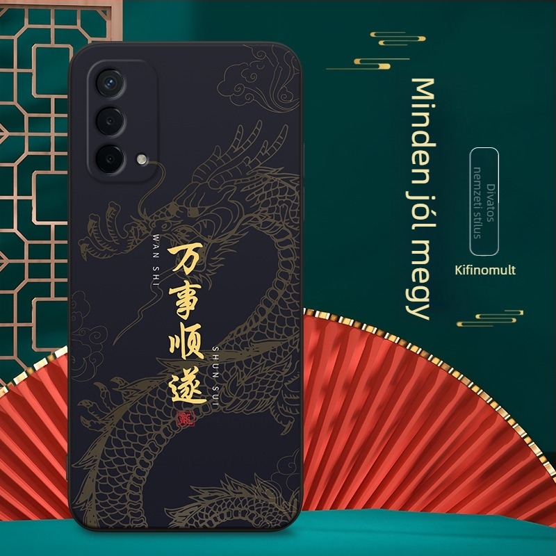 OPPO A935G telefontok, ütésálló, szilikon, matt felület, fekete