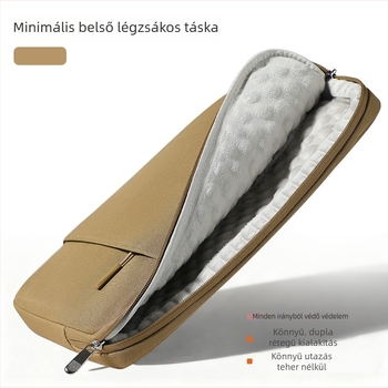 Vízálló laptop táska, kopás- és ütésálló, bővíthető kapacitás, Oxford anyag, uniszex