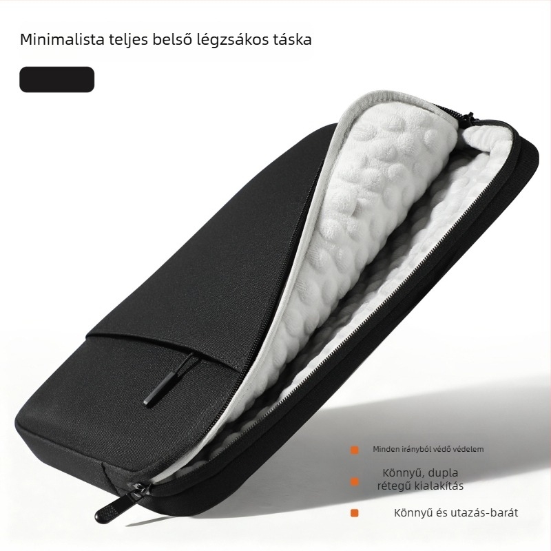 Vízálló laptop táska, kopás- és ütésálló, bővíthető kapacitás, Oxford anyag, uniszex