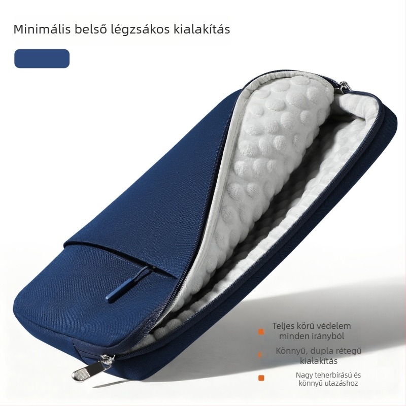 Vízálló laptop táska, kopás- és ütésálló, bővíthető kapacitás, Oxford anyag, uniszex