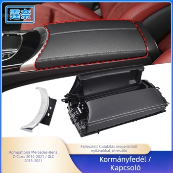 Középkonzol kapcsolóburkolat és tárolófedél Mercedes-Benz C-Class GLC-hez (W205, C180, C200)