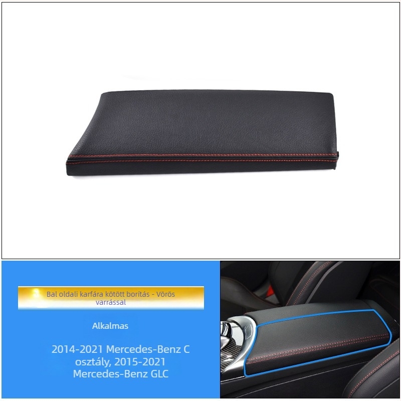 Középkonzol kapcsolóburkolat és tárolófedél Mercedes-Benz C-Class GLC-hez (W205, C180, C200)