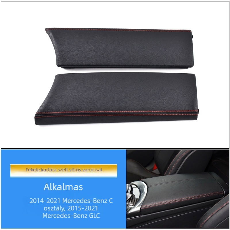 Középkonzol kapcsolóburkolat és tárolófedél Mercedes-Benz C-Class GLC-hez (W205, C180, C200)