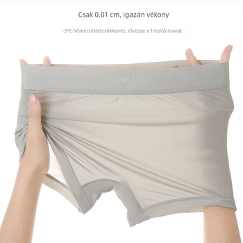 Női jégselyem alsónemű, háromszög és bikini fazon, középtalpas derék, széles deréköv, vékony, légáteresztő, seamless, gyorsan száradó, dupla gusztus, minden évszakban sportoláshoz