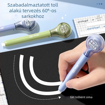 Toll alakú korrigáló szalag, nagy kapacitású, csendes működés, gumírozott test