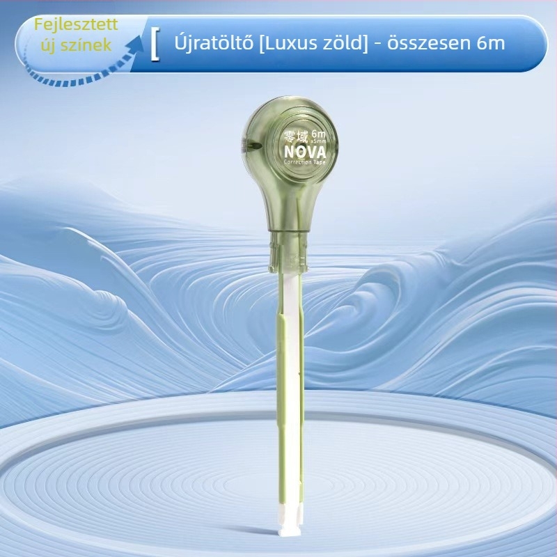 Toll alakú korrigáló szalag, nagy kapacitású, csendes működés, gumírozott test