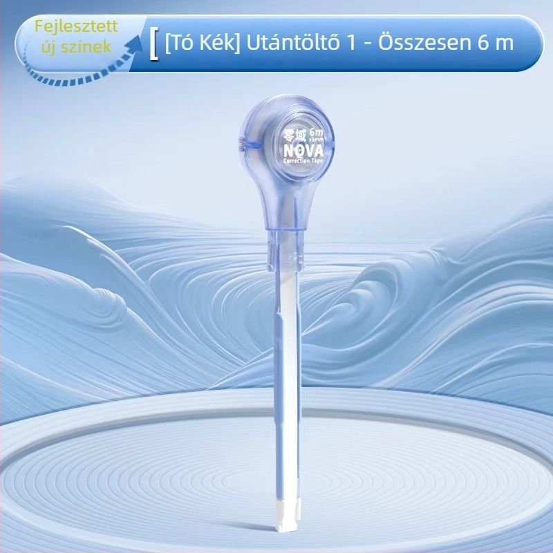 Toll alakú korrigáló szalag, nagy kapacitású, csendes működés, gumírozott test