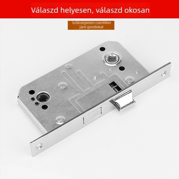 Tűzvédelmi ajtó kerek csővel ellátott kilincse — záró kilincs, modell CB-SIA, anyag rozsdamentes acél/vas, márka Tuoyaigu, modern minimalist stílus