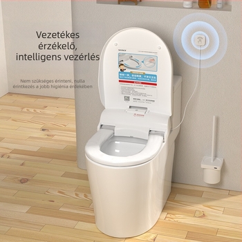 SOS automata vécéülőke fedél adagoló forgó alátéttel, kis méretű, elektromos papír adagoló, egyszer használatos fólia csere, távirányító, ülésfűtés, furatok közötti távolság állítható 120–200 mm, modell Soi-1201