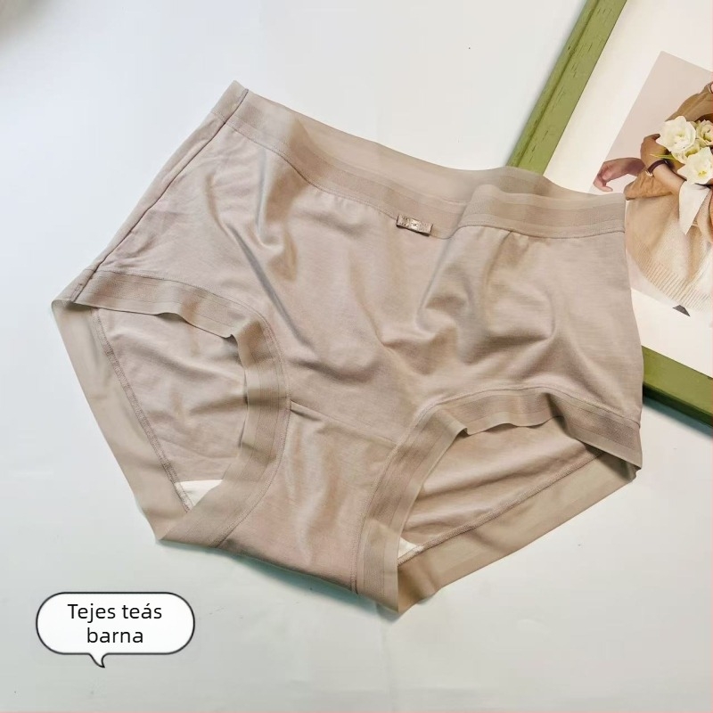 Női fehérnemű – ultra‑finom Modal‑mulberry selyem keverék; lélegző, antibakteriális; kötött anyag; középmagas derekú; ágyékvarrás belső rész 100% pamut