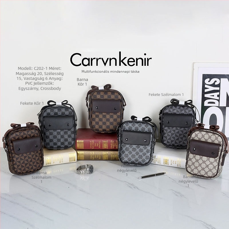 Férfi PU válltáska, poliészter bélés, Tavasz 2025, lélegző, üzleti utakhoz