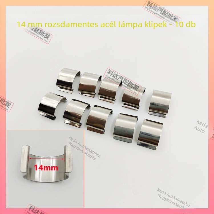 Fényszóró összeillesztő klipsz: Modell Stainless Steel Lamp Card; Anyag Plastik; Alkatrész-szám HYkruqrwtwsqlr; Kompatibilis más járműtípusokkal; Gyári eredeti illesztés