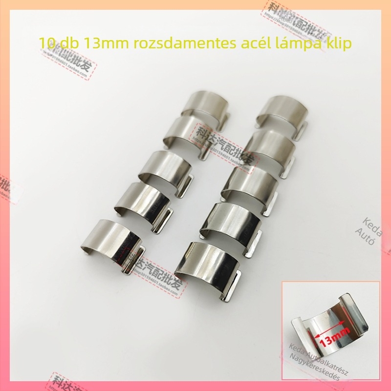 Fényszóró összeillesztő klipsz: Modell Stainless Steel Lamp Card; Anyag Plastik; Alkatrész-szám HYkruqrwtwsqlr; Kompatibilis más járműtípusokkal; Gyári eredeti illesztés