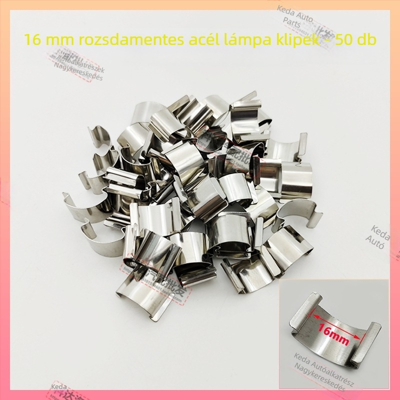 Fényszóró összeillesztő klipsz: Modell Stainless Steel Lamp Card; Anyag Plastik; Alkatrész-szám HYkruqrwtwsqlr; Kompatibilis más járműtípusokkal; Gyári eredeti illesztés