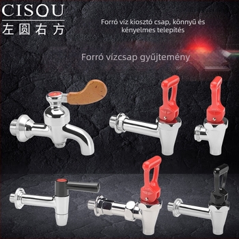 Elektromos bojler csaptelep — réz felépítés, teljesen réz szelepszerelvény, 0–100 °C működési hőmérséklet, névleges nyomás 0,5 MPa, SASO tanúsítvány