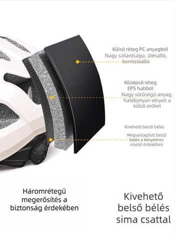 Kerékpáros sisak integrált szemüveggel, hegyi és országúti kerékpározáshoz, légáteresztő, uniszex felnőtteknek