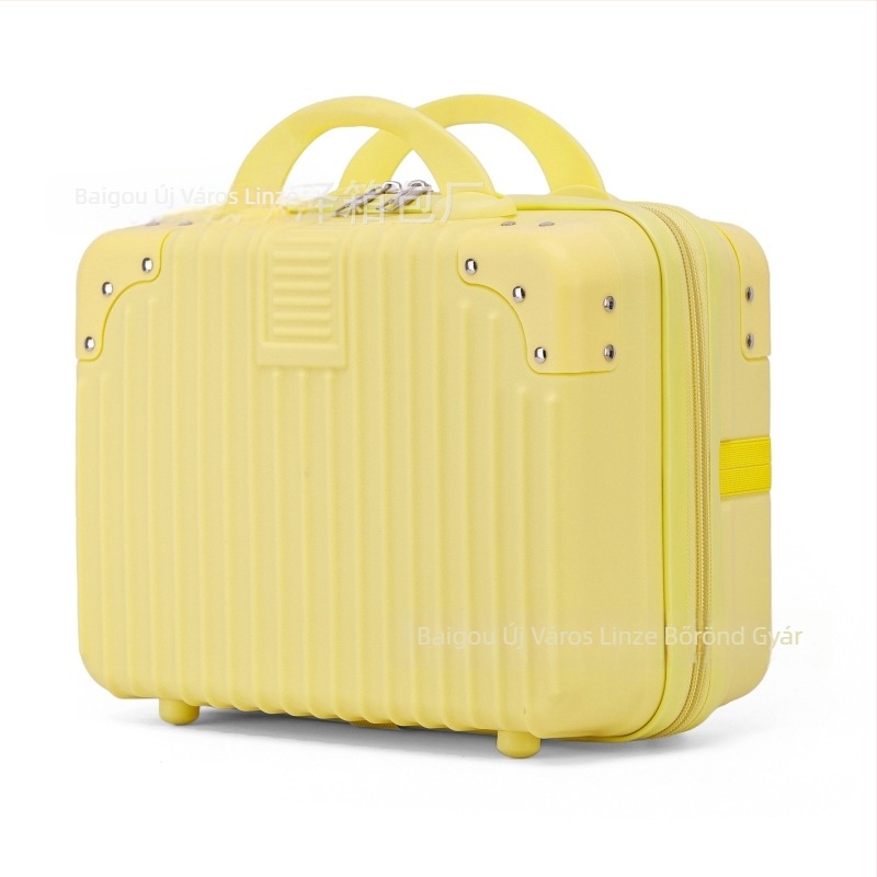 Sarkos sminktáska utazáshoz — PP anyag, ultra könnyű, bővíthető, cipzáras nyitás, 0,8 kg