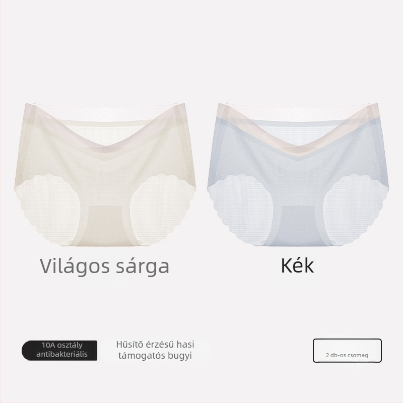 Szülési pamut bugyi, magas derekú has-támasz, pamut bélés, 40-es kötés, légáteresztő