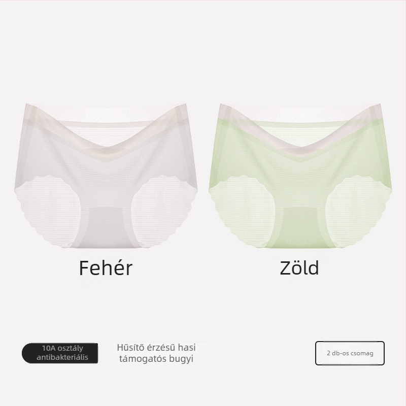 Szülési pamut bugyi, magas derekú has-támasz, pamut bélés, 40-es kötés, légáteresztő