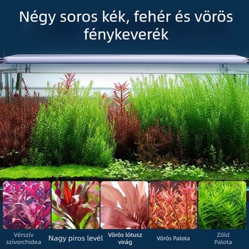 Iris LED akváriumi növényvilágítás – 5730 LED gyöngyök, 6–26,5W, 0,27–0,74 kg, növények növekedéséhez és világításhoz