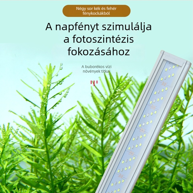 Iris LED akváriumi növényvilágítás – 5730 LED gyöngyök, 6–26,5W, 0,27–0,74 kg, növények növekedéséhez és világításhoz