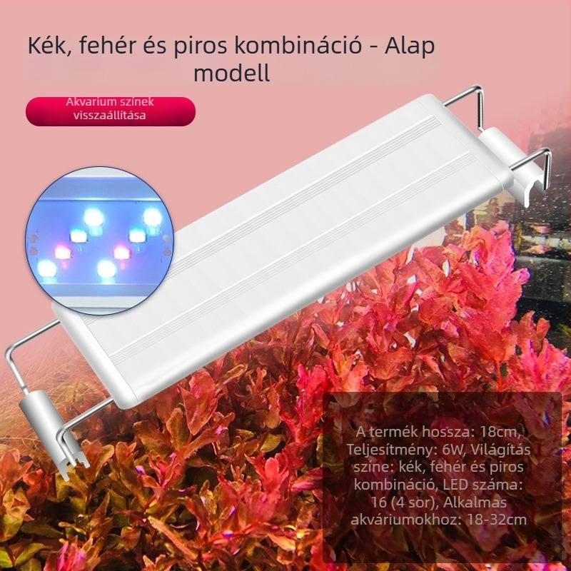 Iris LED akváriumi növényvilágítás – 5730 LED gyöngyök, 6–26,5W, 0,27–0,74 kg, növények növekedéséhez és világításhoz