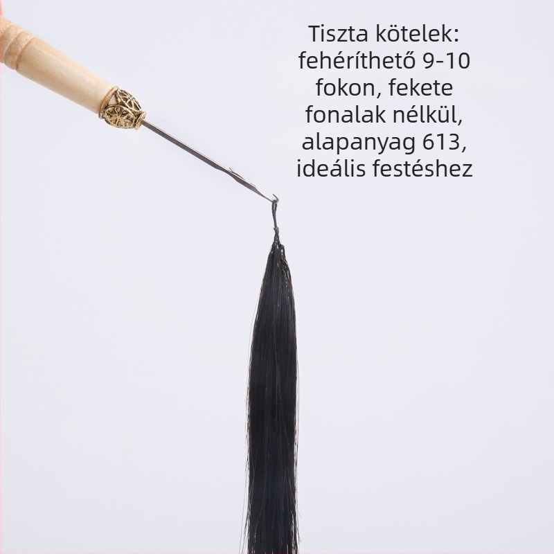 Valódi emberi hajból készített hajhosszabbítások - készlet 3 csomaggal