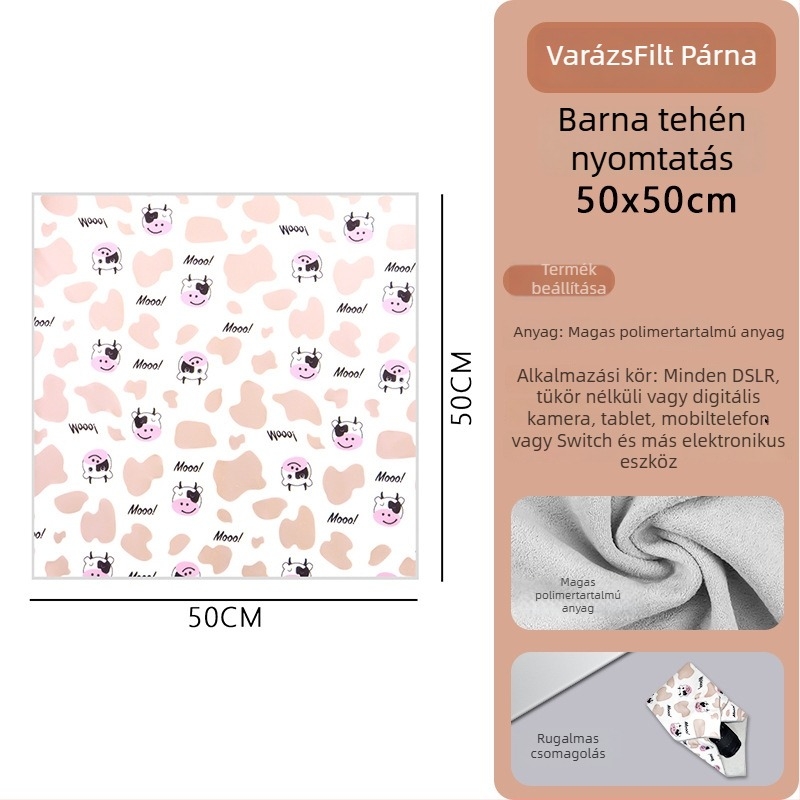 Sminktáska otthoni tároláshoz, filc anyag, geometriai mintázat, párnázás nélküli belső, városi minimalizmus