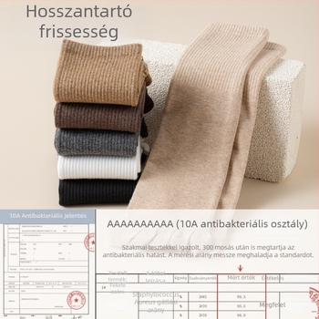 Női ötujjas pamut zokni, elválasztott ujjakkal, antibakteriális, nedvszívó és szagtalanító, 70% pamut, 25% poliészter, 5% elasztán