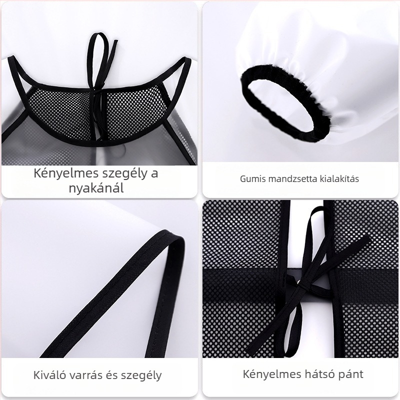 Hao Jin vízálló kötény ujjakkal a konyha és élelmiszer-szolgáltatás számára