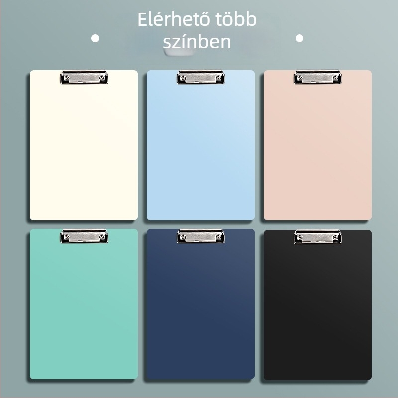 A4-es PVC klip­tábla, modell 3860, diákoknak, függőleges
