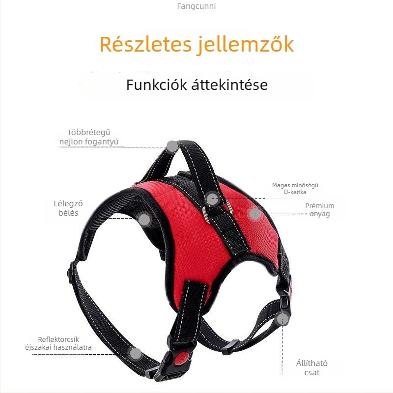 Nylon kutyahám és nyolcszálú póráz