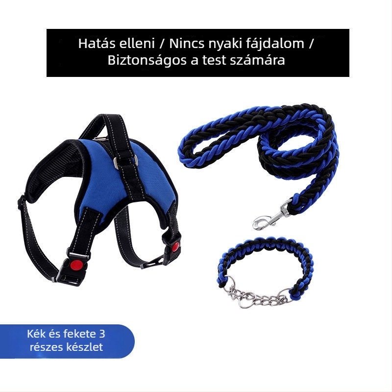 Nylon kutyahám és nyolcszálú póráz