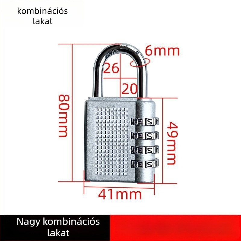 Jelszavas zár, Unique márka, modell 1, modern minimalist stílus, anyag Other