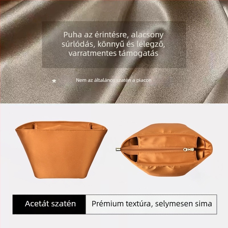 Picotin 18 kosár belső bélés, acetát selyem szatén, vízálló, bővíthető tárolókapacitás, otthoni használatra