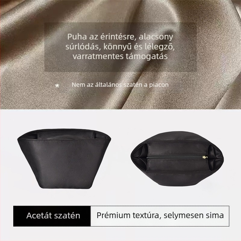Picotin 18 kosár belső bélés, acetát selyem szatén, vízálló, bővíthető tárolókapacitás, otthoni használatra