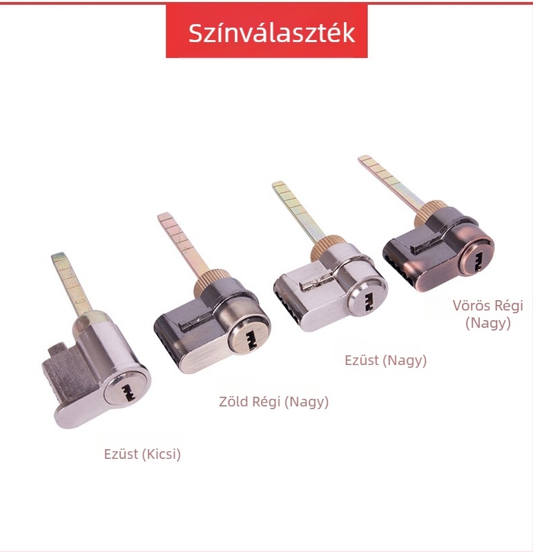 Ajtózár cilinder, anyag: réz, Paragraph A modell, Xin Buck, szobai ajtóhoz, modern minimalist stílus