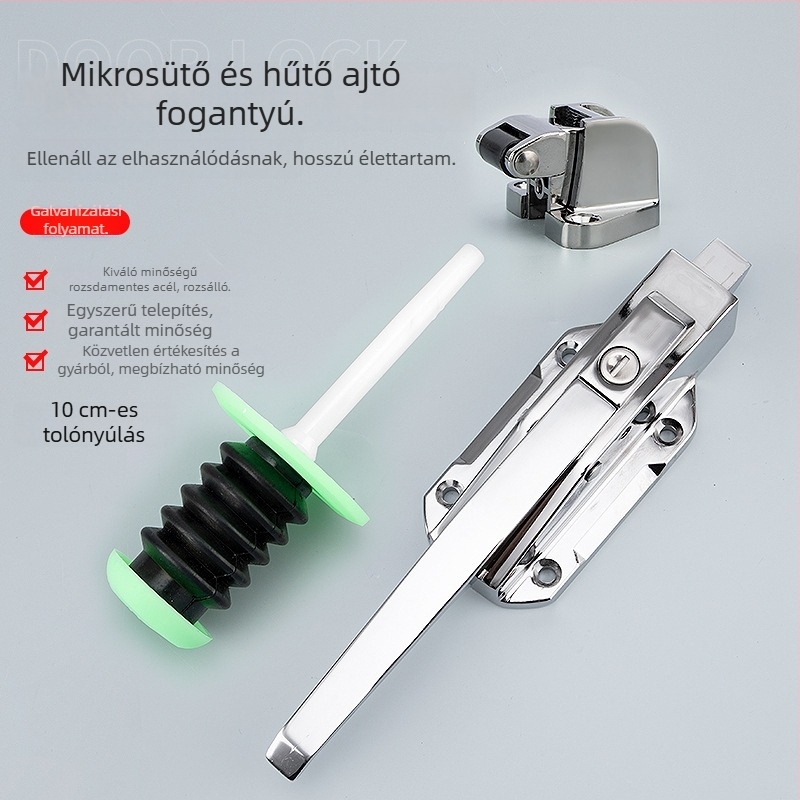 Ajtó mortise zár – cink ötvözet, modell JNM-DX1178, modern minimál stílus, testreszabás elérhető