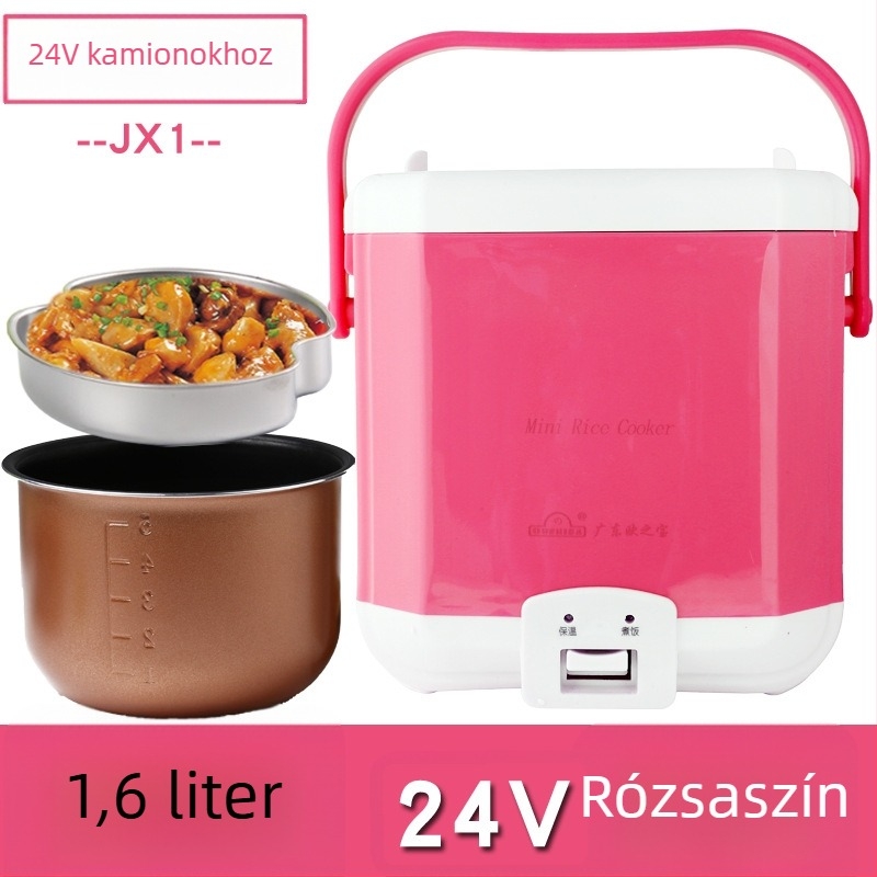 Járműhöz tartozó rizsfőző JX2, 24V, 180W, 2-3 személyre