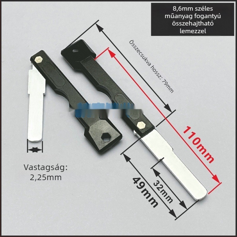 Összecsukható ujjlenyomat-zár kulcs – Ai Yi modell, anyag: Egyéb; felhasználási terület: Egyéb; stílus: Egyéb