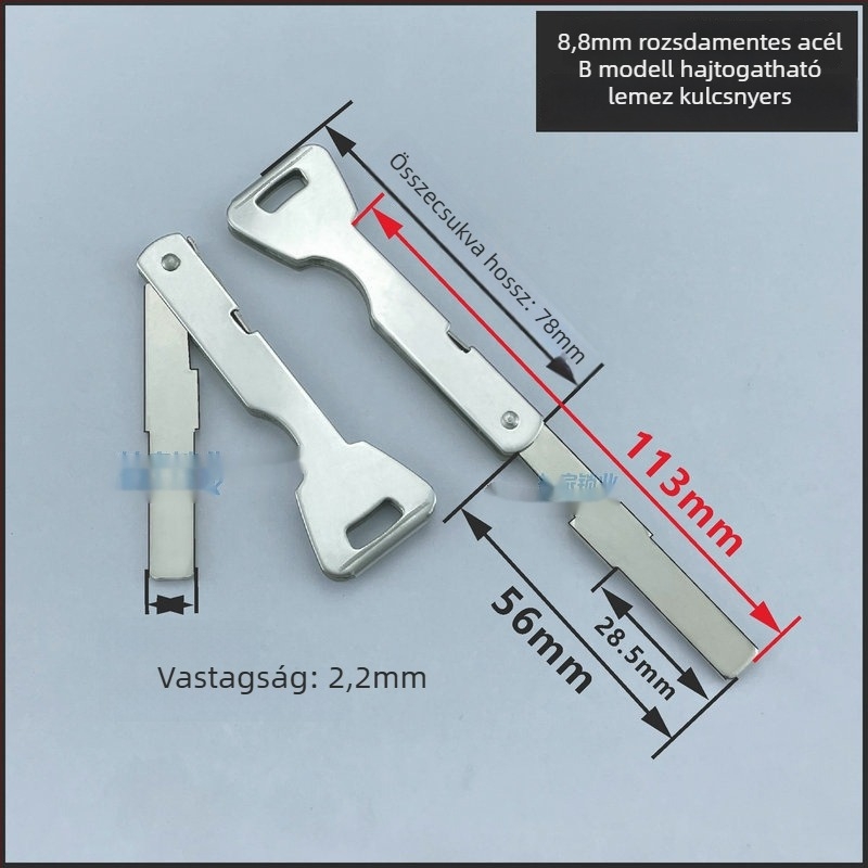 Összecsukható ujjlenyomat-zár kulcs – Ai Yi modell, anyag: Egyéb; felhasználási terület: Egyéb; stílus: Egyéb